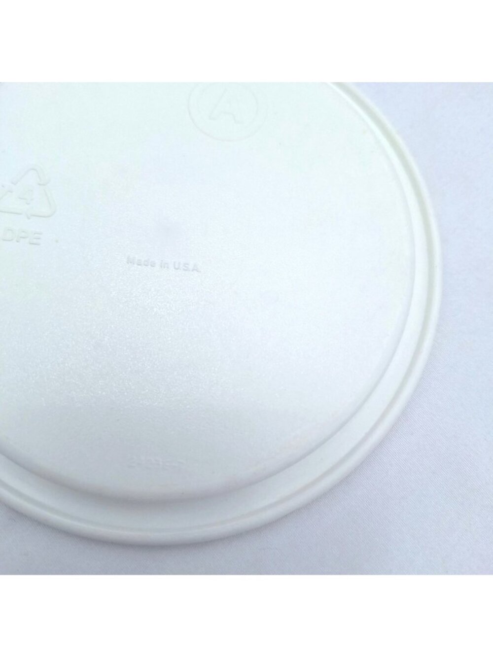 Tupperware One Touch Replacement White Seal A 2423E 7 Lid USA 5" - Picture 4 of 9